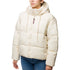 Bomber bianco da donna con zip e cappuccio Swish Jeans, Abbigliamento Donna, SKU j613000169, Immagine 0